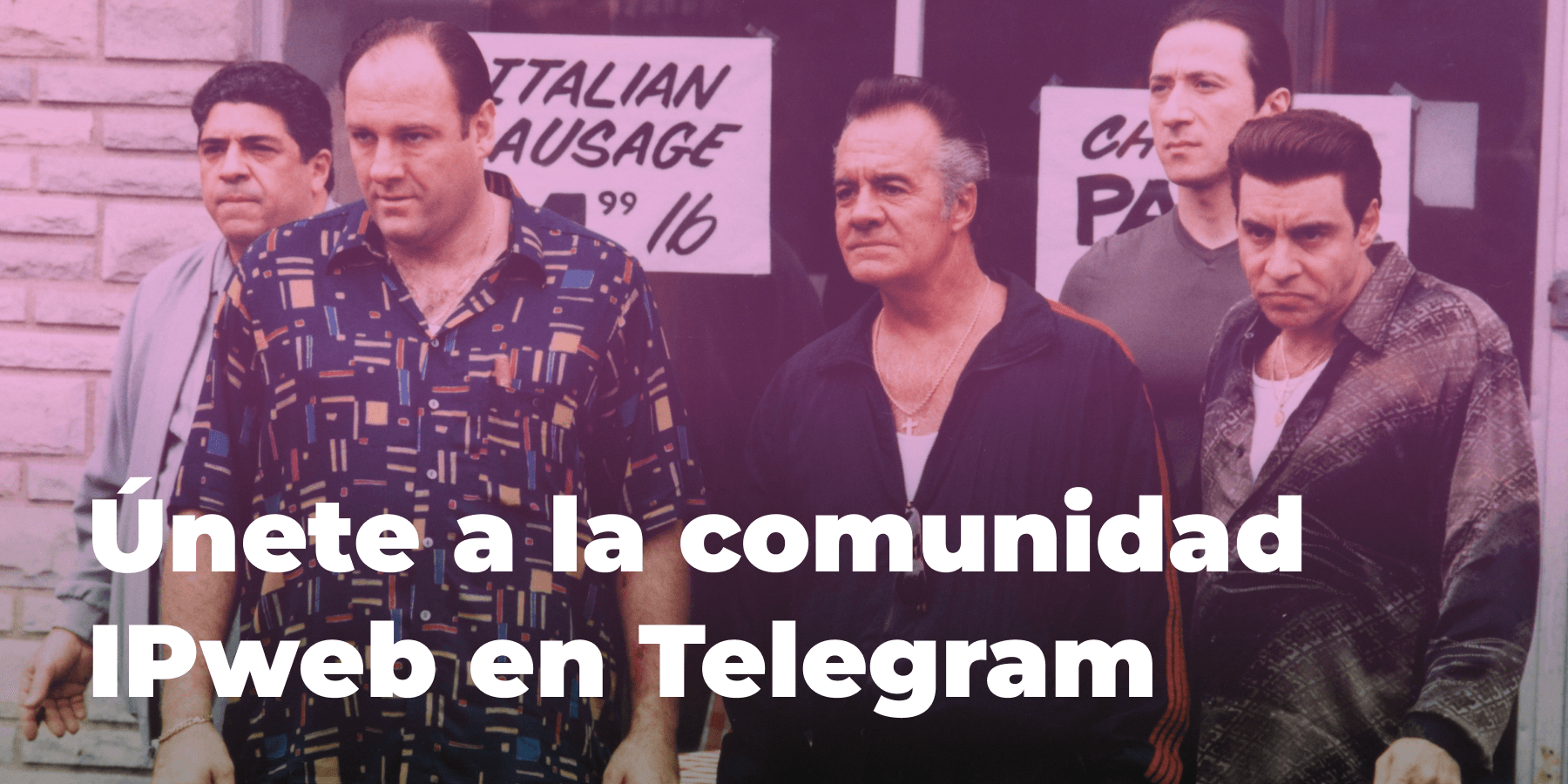 Únete a la comunidad IPweb en Telegram