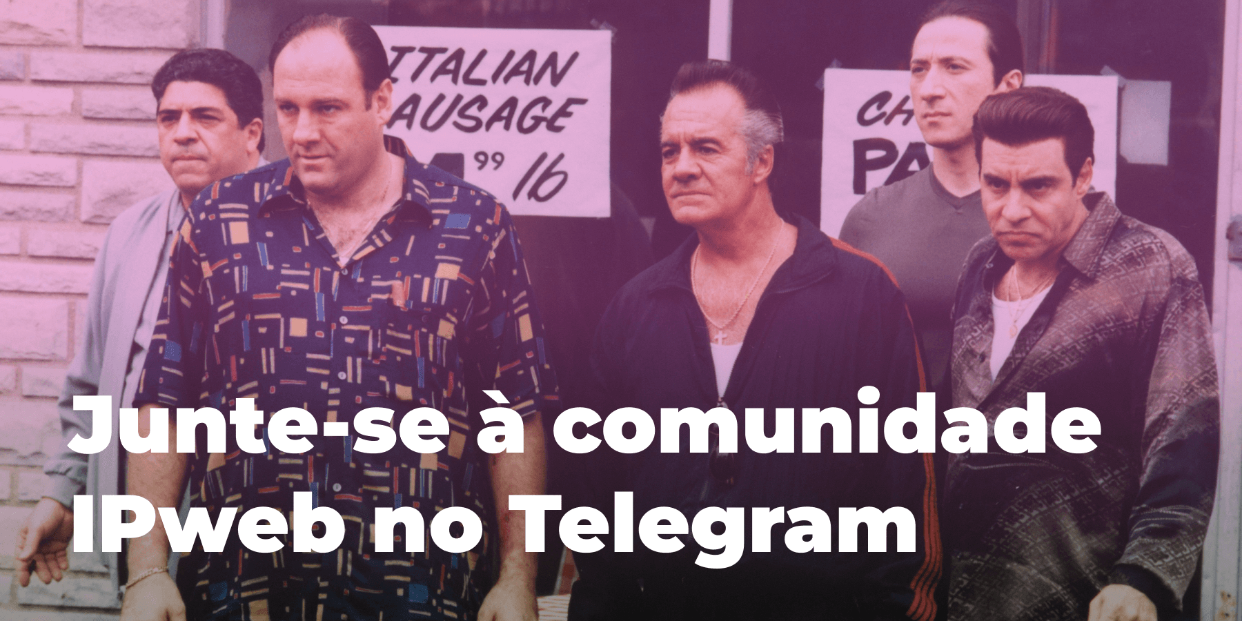 Junte-se à comunidade IPweb no Telegram