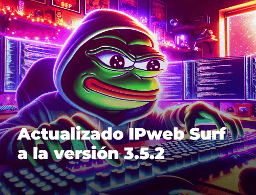 Actualizado IPweb Surf a la versión 3.5.2